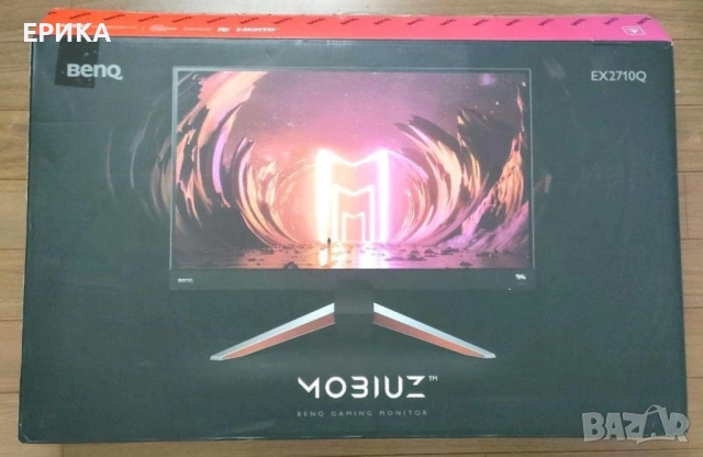 Гейминг монитор BenQ MOBIUZ EX2710Q 27 инча 2K Ultra HD 144Hz AMD FreeSync