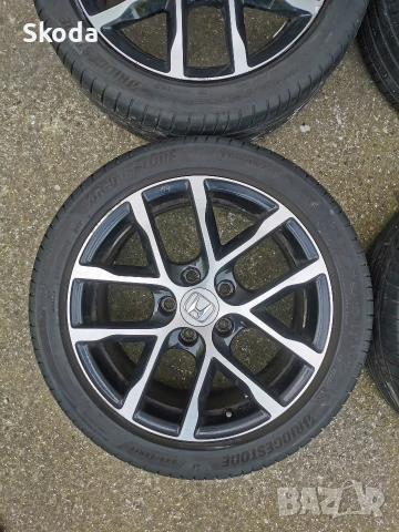 джанти с гуми Honda 225 45 17, снимка 3 - Гуми и джанти - 54802297