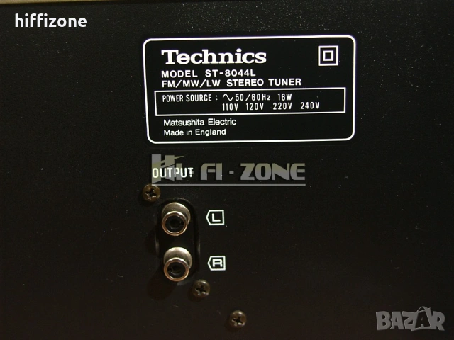 Тунер Technics st-8044l, снимка 8 - Ресийвъри, усилватели, смесителни пултове - 54954656