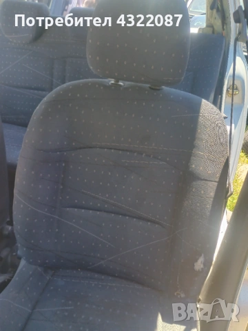  Седалки / Салон  4/5 врати Рено Клио 2 1.5 ДЦИ 65к.с 2003г. / Renault Clio 2 1.5 DCI 