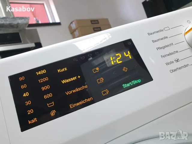 Miele W1 Classic Eco Пералня Миеле 12м Гаранция, снимка 2 - Перални - 55319278