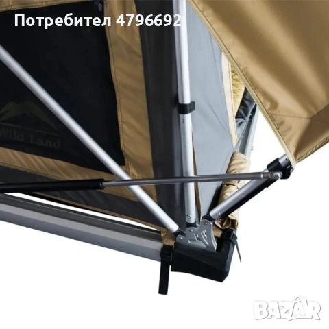 Покривна палатка  Wild Land Normandy Pro 140, снимка 4 - Палатки - 54423421