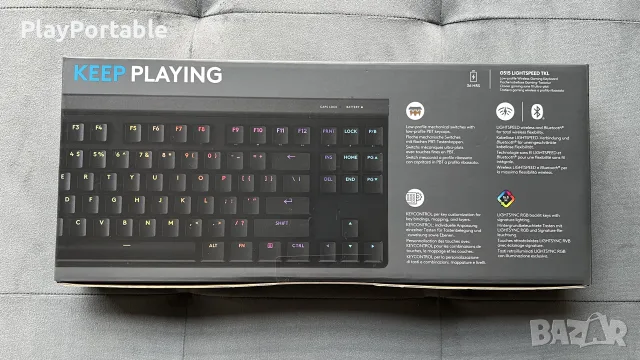 Клавиатура Logitech G515 Lightspeed TKL, снимка 2 - Клавиатури и мишки - 55303377