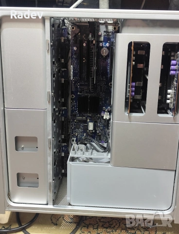 Професионална класика: Работещ Apple Mac Pro 3,1 (8-Core) – 12GB ECC RAM, GeForce GT 710, с Windows, снимка 4 - За дома - 55007739