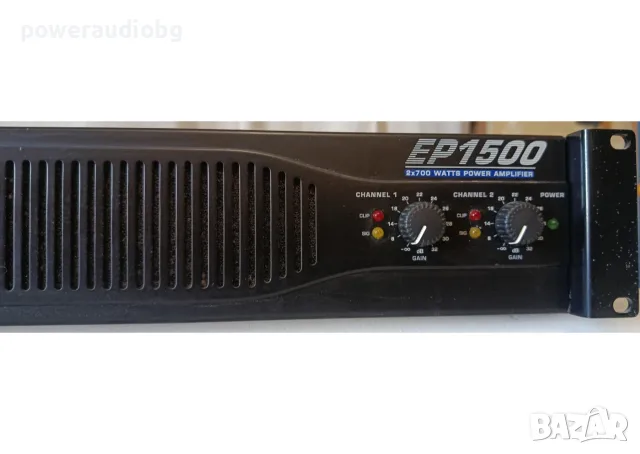 Висококачествен усилвател Behringer Europower EP1500 - 1бр., снимка 3 - Ресийвъри, усилватели, смесителни пултове - 55382348