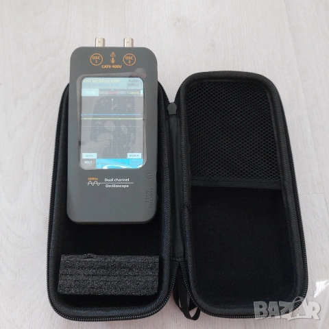 Преносим Двуканален Дигитален Осцилоскоп BSIDE 50MHz, Тъчскрийн + Сигнален Генератор, снимка 2 - Друга електроника - 54801122