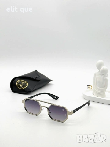 очила с калъф, кутия и ув защита ray ban prada, снимка 4 - Слънчеви и диоптрични очила - 55219864