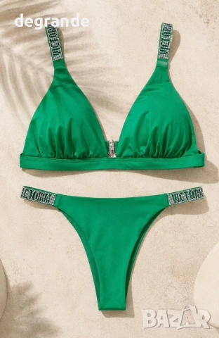 ⛱️Дамски бански💫Victoria’s Secret💫Зелен 