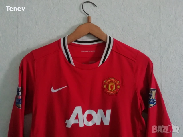 Manchester United Vidic Nike оригинална тениска фланелка екип Манчестър Юнайтед Видич , снимка 5 - Тениски - 43839094