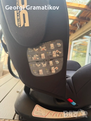 Продавам столче за кола Kikka Boo Isofix, снимка 2 - Столчета за кола и колело - 54095388