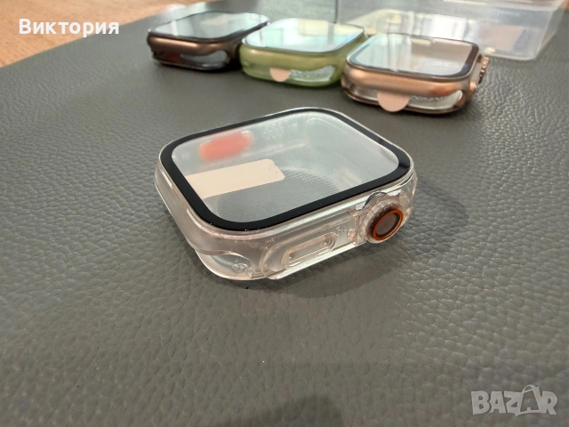 Кейс за циферблат за Apple Watch series9 45mm, снимка 5 - Калъфи, кейсове - 55136150