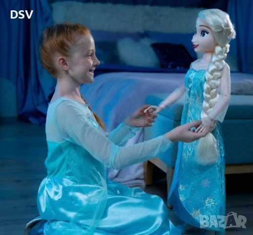 Оригинална голяма кукла Елза 81см Disney 
