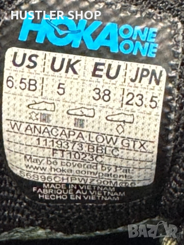 Маратонки HOKA ANACAPA GORE-TEX VIBRAM. Номер 38, снимка 8 - Маратонки - 54964020