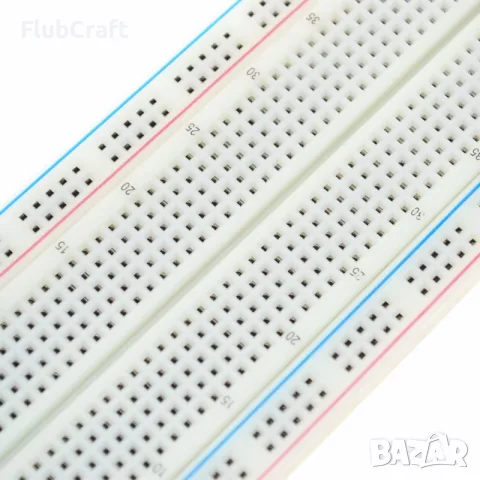 Breadboard 830 гнезда /Бредборд/, снимка 2 - Друга електроника - 55450258