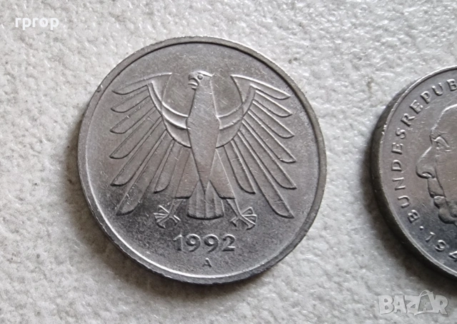 Германия. ФРГ . 1 , 2 и 5  дойче марки. , снимка 6 - Нумизматика и бонистика - 38325471