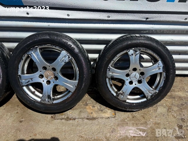 джанти 16 Mercedes 5x112 et35 8.5J , снимка 4 - Гуми и джанти - 54562423