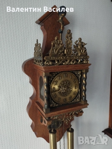 Стенен холандски часовник , снимка 2 - Стенни часовници - 54567558