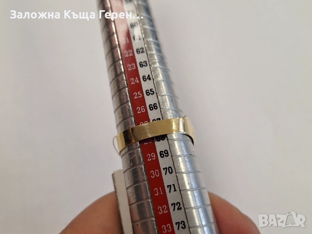 Мъжки златен пръстен 6,44гр., снимка 3 - Пръстени - 54913767