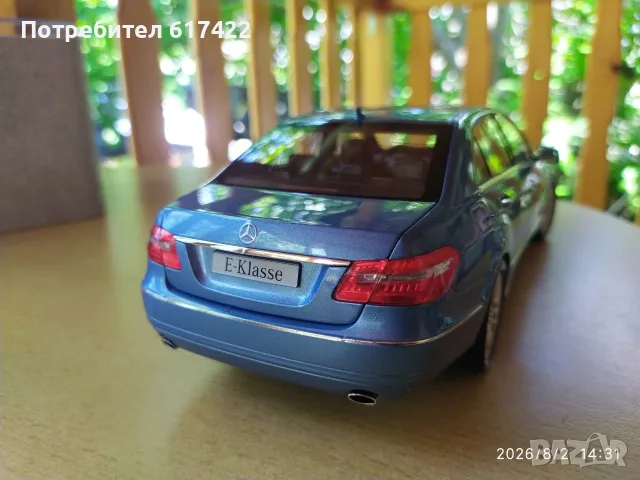 1:18 Метален модел на Mercedes Benz E Class W212 , Minichamps, снимка 7 - Колекции - 55531553