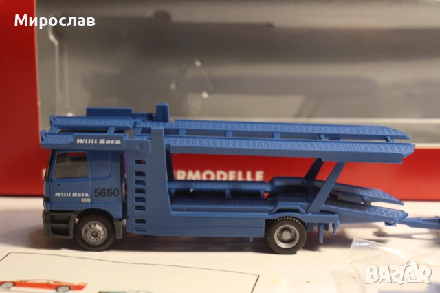 HERPA H0 1/87 MERCEDES WILLI BETZ АВТОВОЗ КАМИОН МОДЕЛ, снимка 2 - Колекции - 54697070