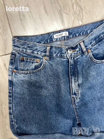 Дънки mom fit , снимка 4 - Дънки - 54545946