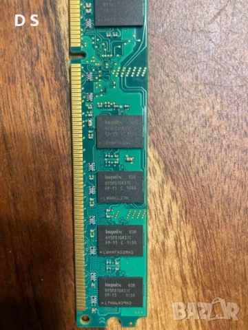 RAM памет Kingston 2GB DDR2 KVR800D2N6/2G  нисък профил - 2 броя, снимка 4 - RAM памет - 54461021