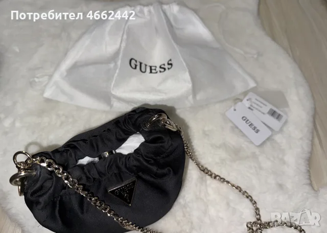 Дамска чанта Guess VELINA MINI, снимка 3 - Чанти - 55596264