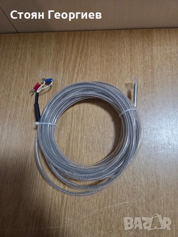 Tемпературен сензор (тип K) или RTD сензор (Pt100)