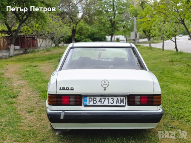 Mercedes-Benz 190D-2.0D 74hp-TIPTOP!, снимка 5 - Автомобили и джипове - 54388240