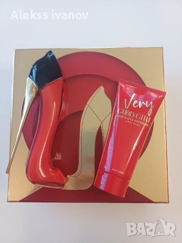 Оригинален луксозен парфюмен комплект на Carolina Herrera