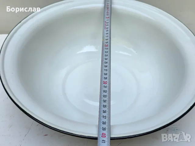 Емайлиран руски леген - купа, снимка 2 - Чинии - 55630362