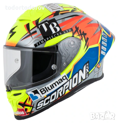 Мото Каска SCORPION EXO-R1 EVO II AIR Aron Canet Moto 2, М 57-58 см. 858.61 лв. / 439 €