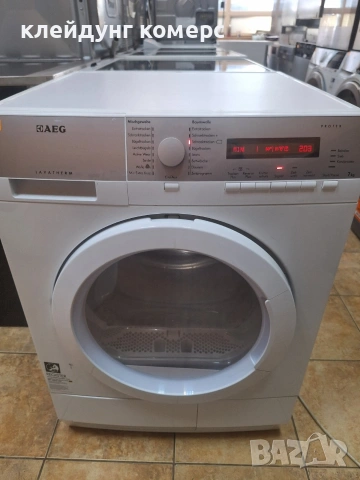 Сушилня с термопомпа AEG PROTEX 7кг. А+++, снимка 2 - Сушилни - 54679545