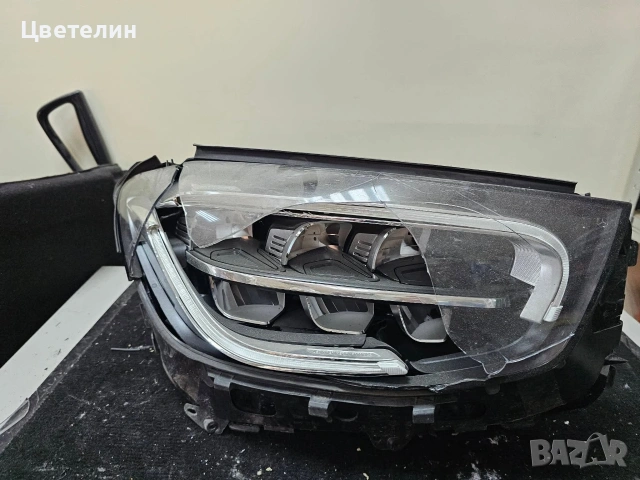 Десен фар Mercedes GLC Led High desen far мерцедес глц 253, снимка 5 - Части - 54488042