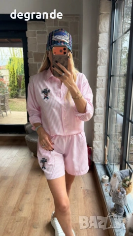 🎀Летен Спортен Сет със🎀 Мече🧸Лого Бродерия, снимка 6 - Комплекти - 54866096