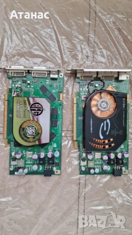 2 РЕДКИ NVIDIA Geforce 7900 GT - EVGA и BFG 256MB DDR3 ПЕРФЕКТНИ, снимка 2 - Видеокарти - 54218924