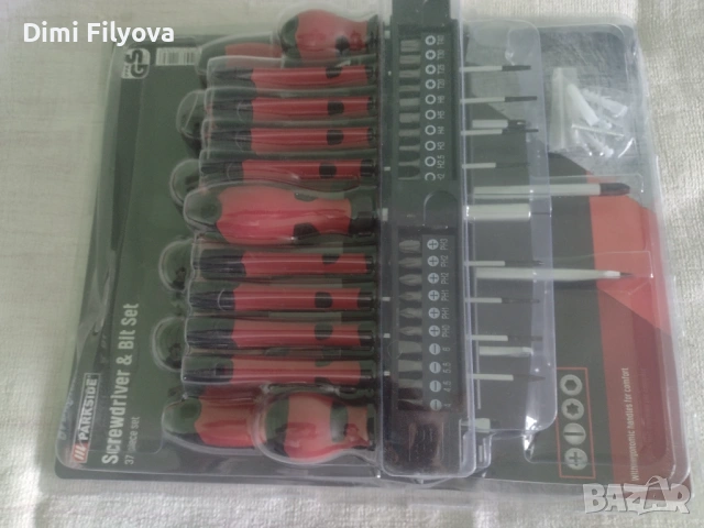 Комплект отвертки Parkside нови, неразпечатани