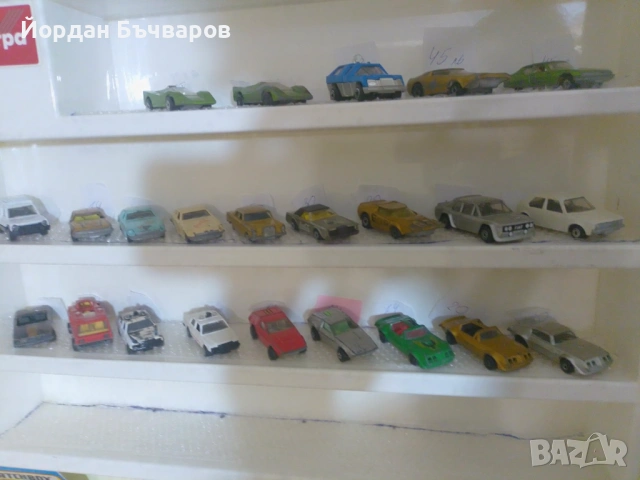 Стари метални Мачбокс Matchbox Bulgaria колички 