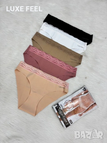 Calvin Klein ⚜️ Victoria Secret ⚜️5бр Дамско Бельо , снимка 4 - Бельо - 55286842