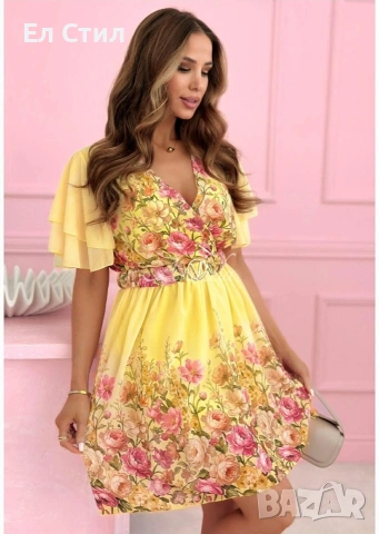 🌹Дамска ефирна рокля .Универсален размер 