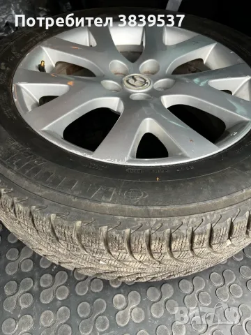 Оригинални джанти за Mazda 18" 5x114.3 с гуми Michelin 235/60/18 за CX-7, CX-5, снимка 5 - Гуми и джанти - 55394024
