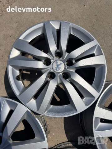 5x108, 16 цола, 7J ET 44, 65.1 алуминиеви джанти 9677989377 от Peugeot 308 (T9), снимка 10 - Гуми и джанти - 54696182