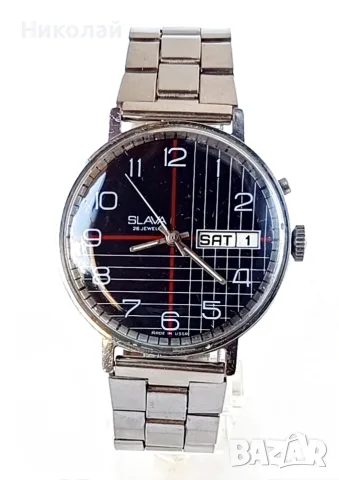 Slava Слава cal. 2428 26j - мъжки механичен часовник с ръчно навиване