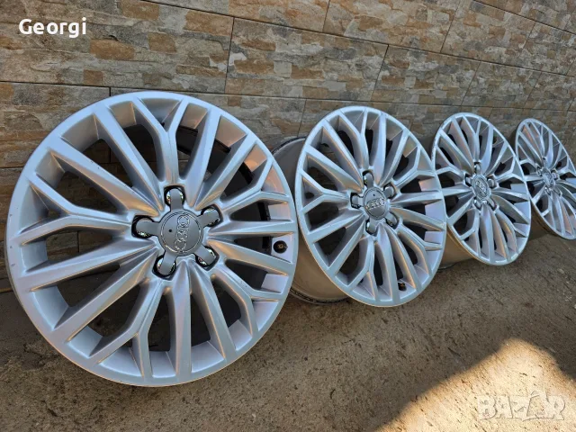 Продавам ОРИГИНАЛНИ джанти 16 ' цола 5x112 AUDI A4,a6 7J ET48 централен отвор 57,1 Внос от Герма, снимка 3 - Гуми и джанти - 55468460