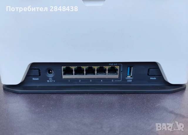 Рутер Mikrotik Chateau PRO ax + ГАРАНЦИЯ, снимка 4 - Рутери - 55010141