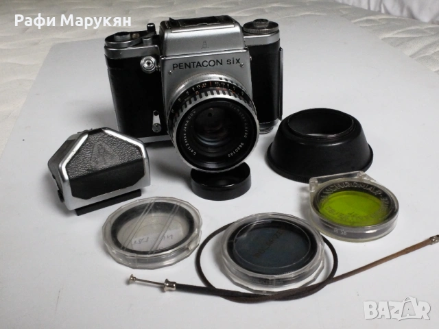 Професионален "PENTACON SIX"-6/6  с аксесоари