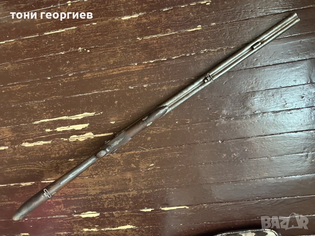 ДВЕ ДИМЯЩИ ДУЛА - ЛОВНА ПУШКА 1850 г., снимка 2 - Ловно оръжие - 54139869