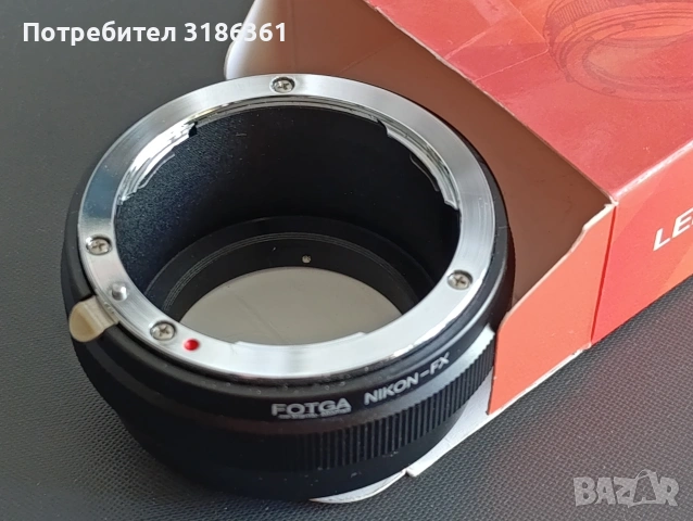 Fotga digital adapter Nikon lenses to Fujifilm cameras FX Mount, снимка 3 - Фотоапарати - 54539154