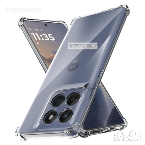 Motorola Edge 60 / 60 Fusion / 60 Pro / Удароустойчив силиконов кейс гръб калъф с камера протектор
