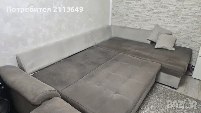 Холен Ъгъл с опция сън, снимка 6 - Дивани и мека мебел - 55428074